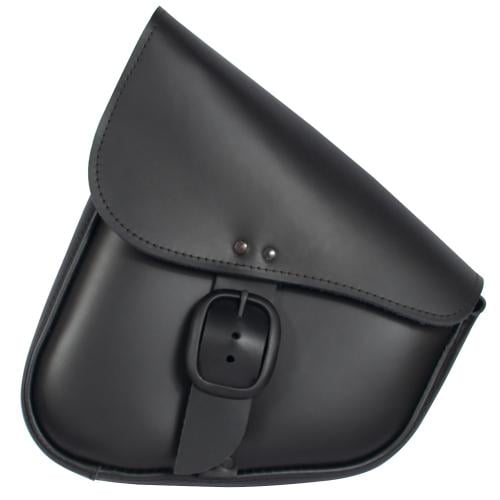 شنطة جانبية من WILLIE & MAX لون أسود مطفى لدراجات...