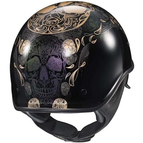 خوذة نصف وجه مفتوحة من سكوربيون تصميم الجمجمة EXO-...