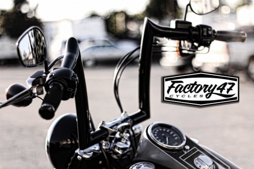 Classic هاندل بار اسود من Factory 47 انش 12 سوفتيل...