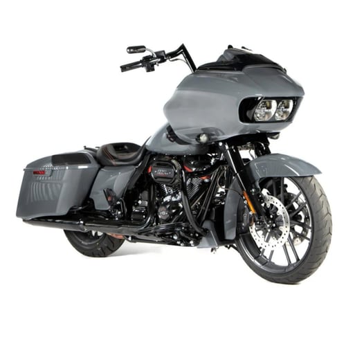 انجن قارد حامي محرك من Factory 47 لون اسود لدراجات...