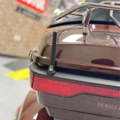 انتينا لاقط هوائي من HOGWORKZ مقاس 4 بوصه لدراجات...