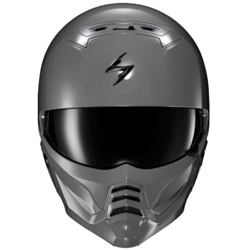 خوذة Scorpion Exo Covert 2 مفتوحة الوجه باللون الر...