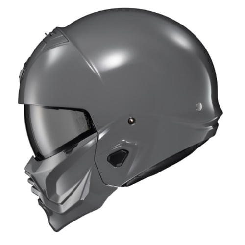 خوذة Scorpion Exo Covert 2 مفتوحة الوجه باللون الر...