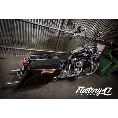 انجن قارد حامي محرك من Factory 47 لون كروم لدراجات...