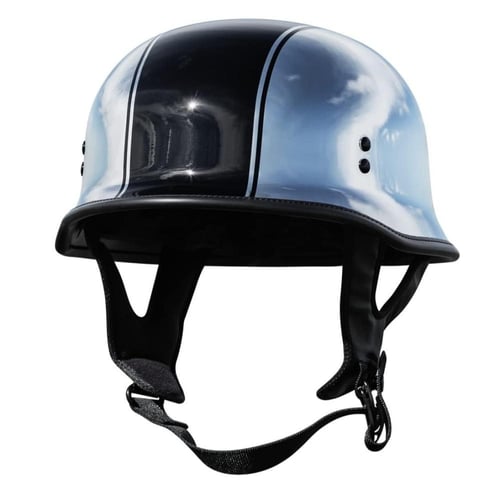 خوذة ألمانية مقاس 9 مم من HIGHWAY 21 باللون الكروم...