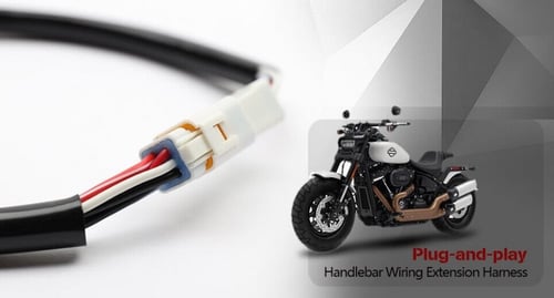 توصيلة ثروتل اكتروني 14-16 انش لدراجات هارلي تورين...