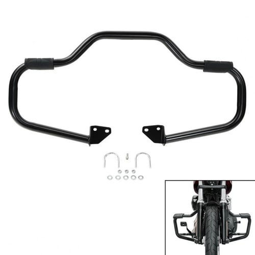 انجن قارد موستاش اسود/كروم لدراجات هارلي داينا Har...