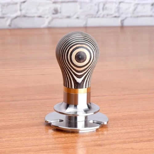 تامبر ضاغط للقهوة من ELARTE Walnut Wood .51.mm
