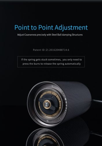 طاحونة تايمور Timemore C2 للقهوة أبيض