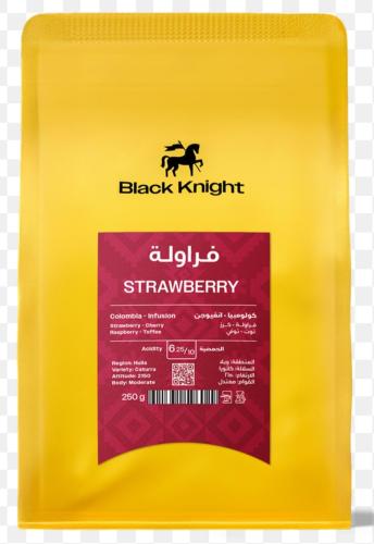الفارس الأسود -فراولة كولومبيا انفيوجن 250g