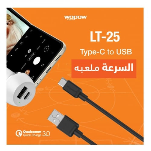 كيبل تايب سي ال تي- 25