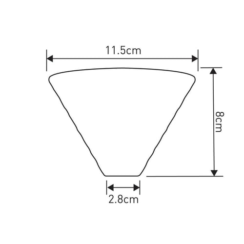 Loveramics Coffee Dripper - أقماع الترشيح أزرق