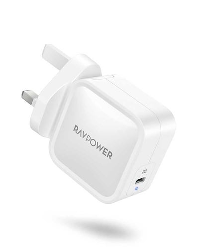 راف باور شاحن جداري بقوة 61 واط بتقنية بي دي - متو...