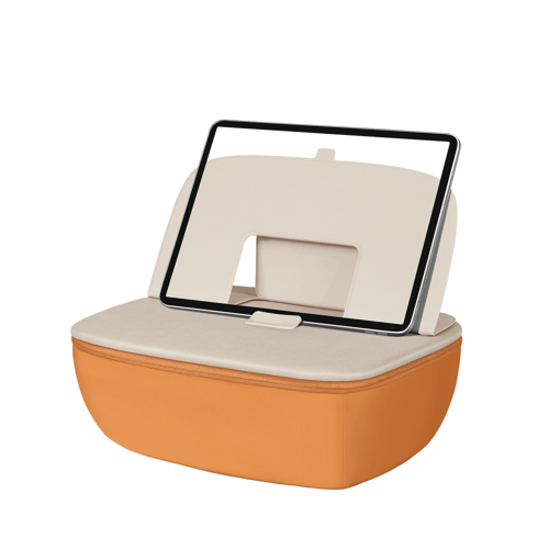 حامل لابتوب و تابلت مع وساده من سايجي - برتقالي