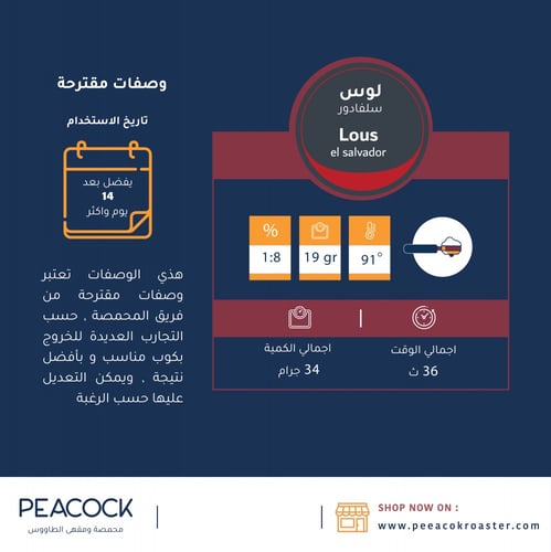 طاووس - لوس - سلفادور 250G