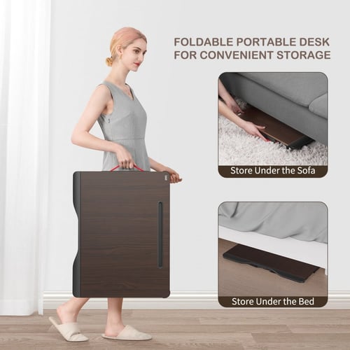 طاوله للابتوب سايجي متعدده الاستخدام - خشبي اسود