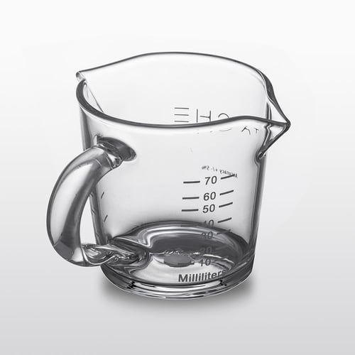 كوب معيار زجاجي- سعة 70 مل -Tache