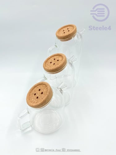 إبريق زجاجي ضد الكسر مقاوم للحرارة