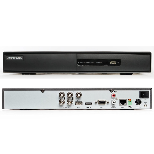 جهاز تسجيل HD هيك فيجن 4 مخارج دقة 4 ميجا - DVR