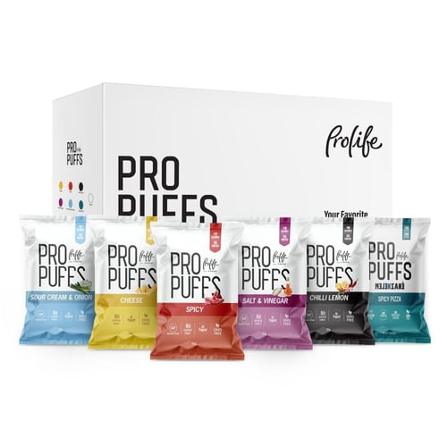 برو لايف بفس بروتين Pro Life Puffs كرات القرمشة ال...