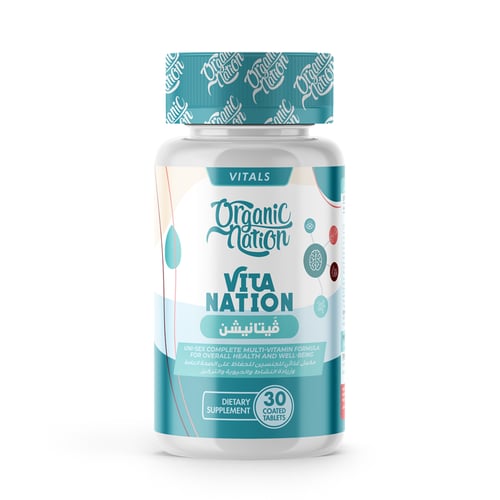 Organic Nation Vitamin Nation-30Capsules