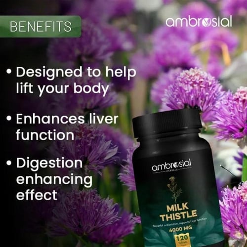 Ambrosial Milk Thistle 4000 MG