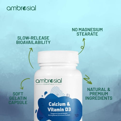 Ambrosial Calcium & Vitamin D3