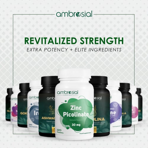Ambrosial Zinc Picolinate 30 mg