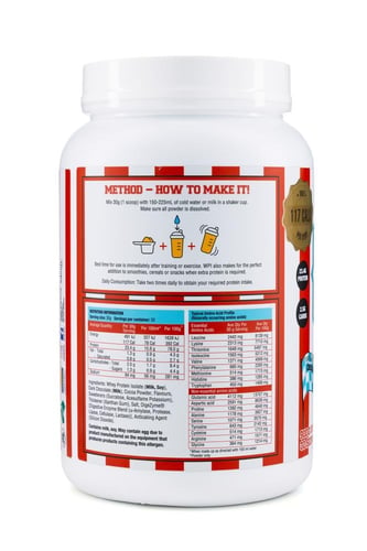 ايزو بروتين - Whey Proteins Isolate 900g
