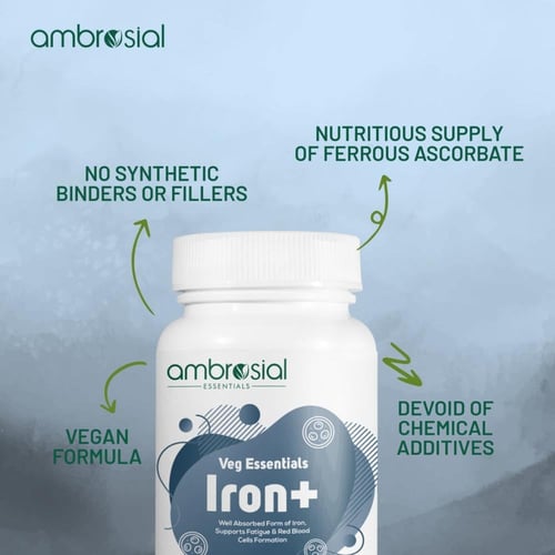 Ambrosial Iron+ 25mg