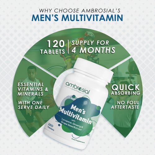 Ambrosial Men's Multivitamin