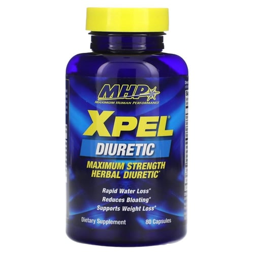 MHP, XPEL, Maximum Strength Herbal Diuretic, 80 Ca...