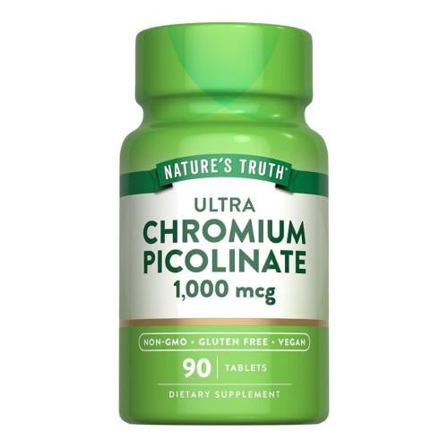 نيتشرز تروث بيكولينات الترا كروم 1000 ميكروغرام 90...