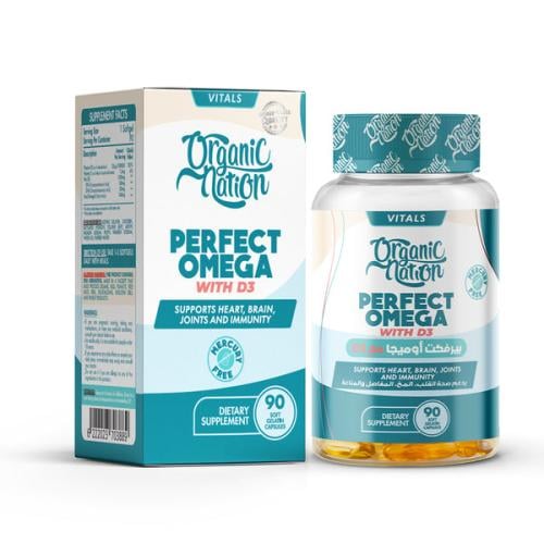 Perfect Omega3 With Vitamin D3-90Serv.-90Capsules