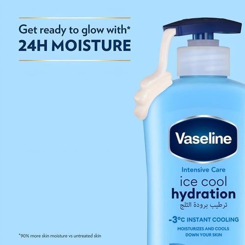 لوشن للجسم برودة الثلج من فازلين - 400 مل