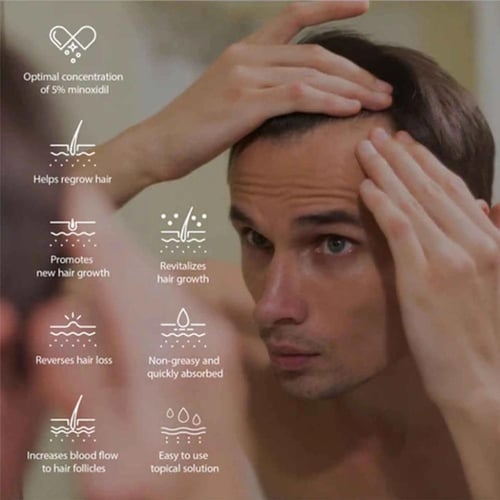بخاخ افوجين 5% لعلاج تساقط الشعر والصلع الوراثي 50...