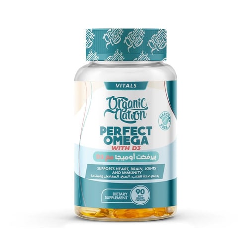 Perfect Omega3 With Vitamin D3-90Serv.-90Capsules