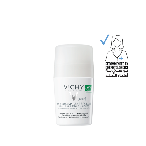 فيشي رول أون مزيل عرق – حماية 48 ساعة – للبشرة الح...