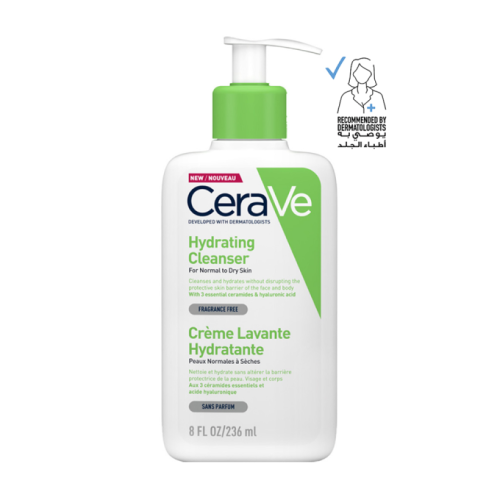 سيرافي غسول منظف مرطب للبشرة الجافة - 236 مل