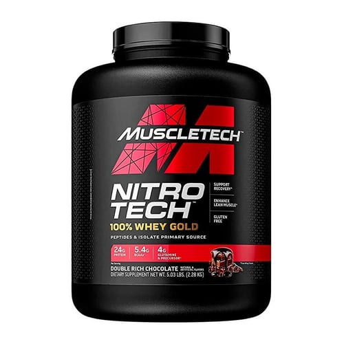مسل تك نيترو تك 100% واي جولد بروتين - Muscletech...