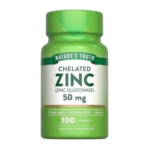 نيتشرز تروث شيلاتد زنك 50 ملجم مكملات معدنية ضروري...