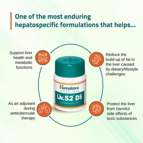 Himalaya ليف.52 دي إس لسلامة الكبد - 90 كبسولة