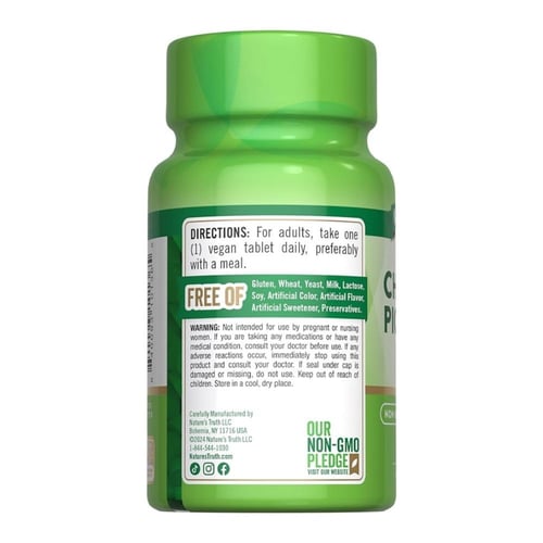 نيتشرز تروث بيكولينات الترا كروم 1000 ميكروغرام 90...