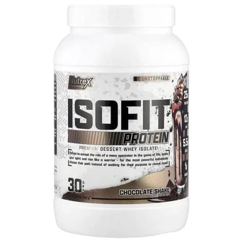 نوتريكس ريسيرش - ايزو فيت واي بروتين ايزوليت (993 جم) - Nutrex Research Isofit Whey Protein