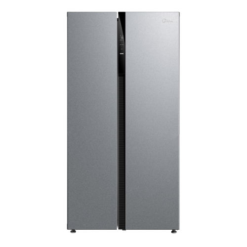 ثلاجة ميديا دولابي 510 لتر، 18 قدم سلفر، انفرتر