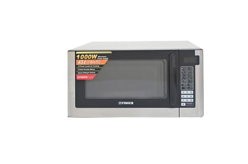 ميكروويف فيشر 43 لتر سلفر 1000 وات
