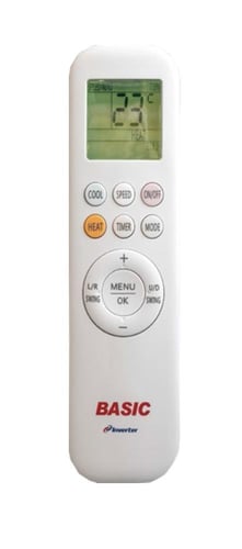 مكيف سبلت بيسك انفرتر 2.5 طن حار بارد WiFi