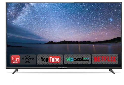 تلفزيون تليزون 65 بوصة Smart 4k Android 14