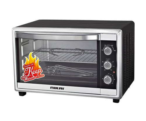 فرن كهرباء نيكاي 36 لتر، 3 مفاتيح، متعدد الوظائف،...