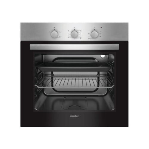 فرن كهرباء سيمفر بلت ان 60 سم، 4 وظائف، 104 لتر، س...